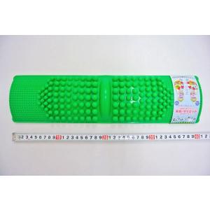 足つぼプレート ロング グリーン 10.5×4...の詳細画像1