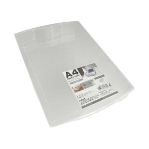 A4インデックストレー クリア 33.5×22×高さ4.7cm