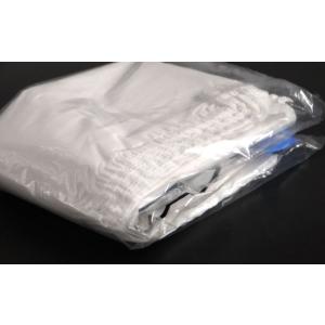 手提げ付ポリ袋 乳白 45号(31×55cm)...の詳細画像4