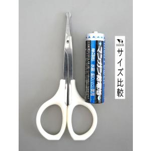 鼻毛はさみ キャップ付 9cm (100円ショ...の詳細画像1