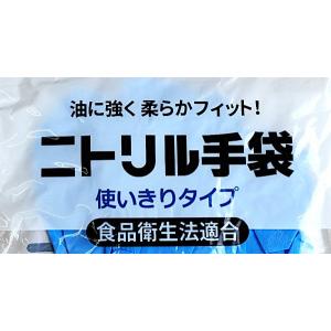 ニトリル手袋 使いきりタイプ 薄手 左右両用 ...の詳細画像4