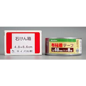 布粘着テープ シルバー 4cm×長さ8m (1...の詳細画像1