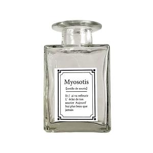 フラワーベース インクボトル型 6×6×高さ10.5cm (100円ショップ 100円均一 100均一 100均)