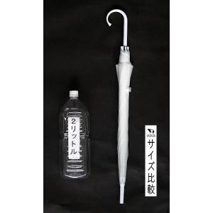 ビニール傘 EVA傘 白 50cm [種類指定不可]の詳細画像1