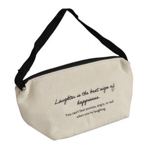 ハンドルボタン ランチバッグ ナチュラル 15×18×マチ10cm ［色指定不可］ (100円ショップ 100円均一 100均一 100均)