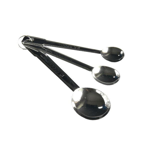 計量スプーン 2.5g/5g/15g 3本入 (100円ショップ 100円均一 100均一 100均...