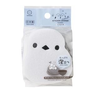 シマエナガ キッチンスポンジ (100円ショップ 100円均一 100均一 100均)