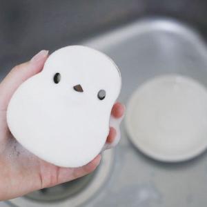 シマエナガ キッチンスポンジ (100円ショッ...の詳細画像1