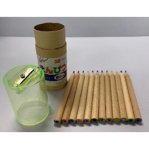 ミニ色えんぴつ 削り器付 12色入 (100円...の詳細画像4