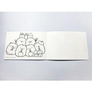 A6シール付ぬりえ すみっコぐらし (100円...の詳細画像5