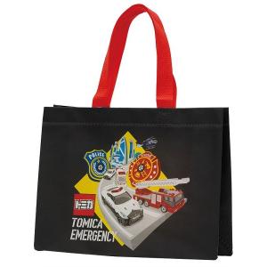 トミカ不織布おでかけバッグ 21×27.5×マチ10cm (100円ショップ 100円均一 100均一 100均)