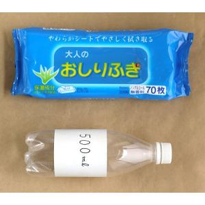 おしりふき 大人用 ノンアルコール 無香料 70枚入の詳細画像1