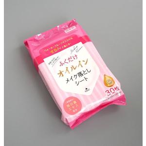 ふくだけオイルインメイク落としシート 桃の葉エ...の詳細画像3