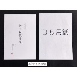 伊予和紙便箋 無地 ペン・毛筆両用 20枚 (...の詳細画像1