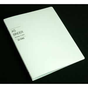 A5カラーバインダー くすみカラー 20リング...の詳細画像4