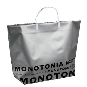 レジャーバッグ MONOTONIA 大(40×22.5×マチ12cm) ［色指定不可］ (100円ショップ 100円均一 100均一 100均)