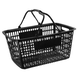 ショッピングバスケット ブラック 容量33L