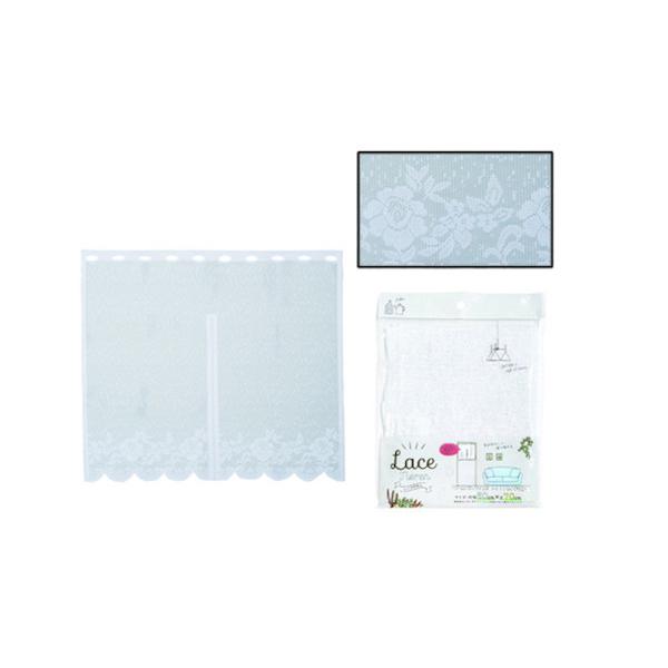 のれん レース 80Ｘ70cm (100円ショップ 100円均一 100均一 100均)