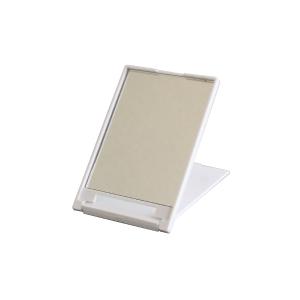折り畳みミラー マットカラー Ｓサイズ(5.5×8.5cm) ［色指定不可］ (100円ショップ 100円均一 100均一 100均)