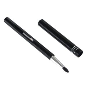 コンパクトリップブラシ キャップ付 (100円ショップ 100円均一 100均一 100均)