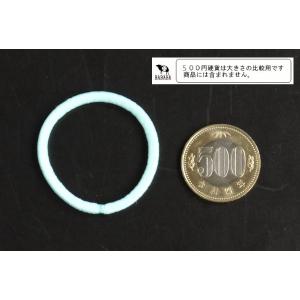 ヘアゴム カラーリングゴム ミニ(直径4cm)...の詳細画像2