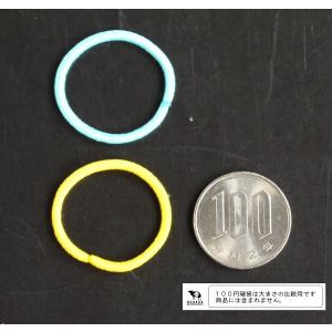 ヘアゴム カラーリングゴム ミニ細(直径3cm...の詳細画像2