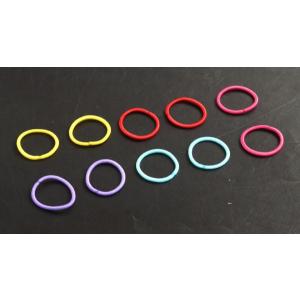 ヘアゴム カラーリングゴム ミニ細(直径3cm...の詳細画像3