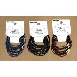 ヘアゴム ウーリー 細 20本入 [色指定不可...の詳細画像1