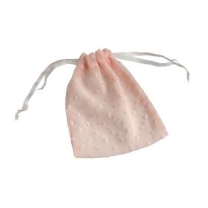 巾着 シアードット 15×13cm ［色指定不可］ (100円ショップ 100円均一 100均一 100均)