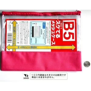 スケてるメッシュケース B5サイズ収納可 29...の詳細画像2