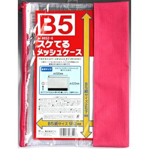 スケてるメッシュケース B5サイズ収納可 29...の詳細画像3