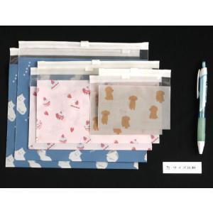 トラベル用ジッパーバッグ スィートデザイン 6...の詳細画像1