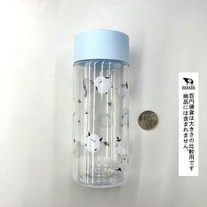 ドリンクボトル シマエナガ柄 容量300mlの詳細画像1