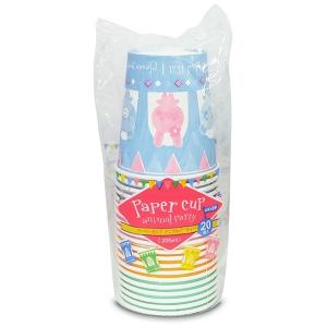 紙コップ アニマルパーティー 容量205ml ...の詳細画像4