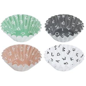 徳用おかずカップ Dish Cup 英字柄 9...の詳細画像1