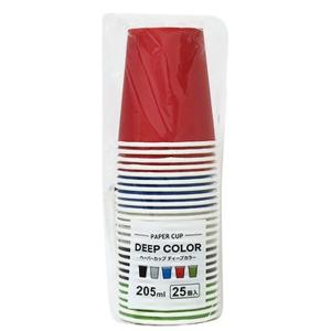 ペーパーカップ ディープカラー 容量205ml...の詳細画像4
