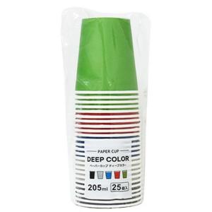 ペーパーカップ ディープカラー 容量205ml...の詳細画像5