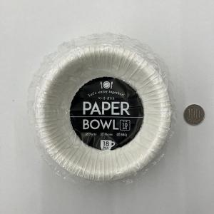 ペーパーボウル 10cm 増量タイプ 18枚入...の詳細画像2