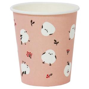 ペーパーカップ シマエナガ柄 容量205ml ...の詳細画像4