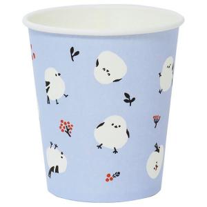 ペーパーカップ シマエナガ柄 容量205ml ...の詳細画像5