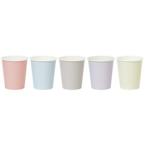 ペーパーカップ ソフトカラー 容量205ml ...の詳細画像2