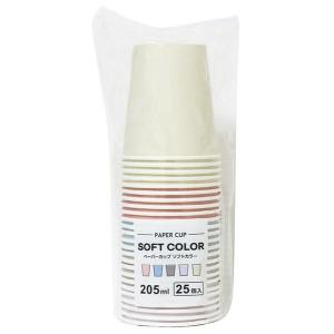 ペーパーカップ ソフトカラー 容量205ml ...の詳細画像5