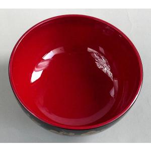 汁椀 松竹梅 黒 容量360ml (100円シ...の詳細画像4