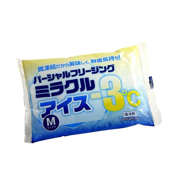 保冷剤 パーシャルフリージングミラクルアイス-3度 Mサイズ (300g) (100円ショップ 10...