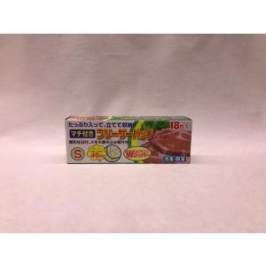 フリーザーバッグ　チャック付　Ｓサイズ（１２×１６×マチ４ｃｍ）　１８枚入
