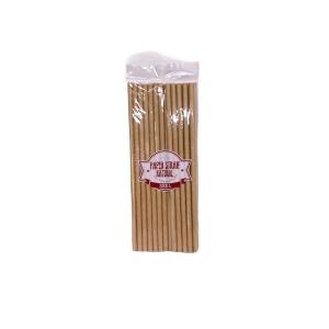 ペーパーストロー ナチュラル 19.5cm 30本入 (100円ショップ 100円均一 100均一 100均)