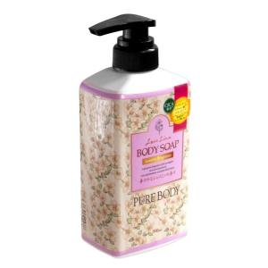ボディソープ本体 ピュアボディ CICA配合 フリージアの香り 500ml