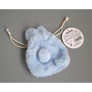 ラビット巾着ナチュラルカラー 14×10×3c...の詳細画像4