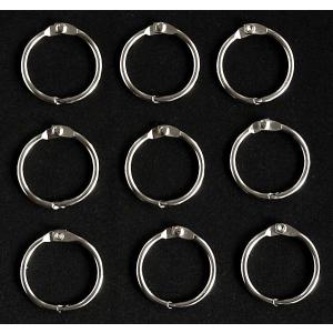 カードリング 25mm 9個入 (100円ショ...の詳細画像2