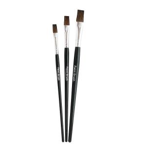 水彩用画筆 平筆 3本入 (100円ショップ ...の詳細画像1